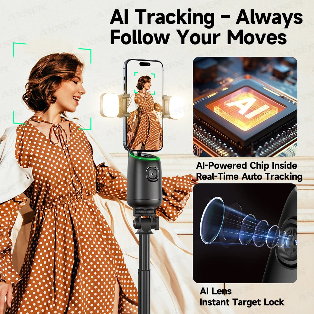 Pocket AI Auto Tracking Gimbal